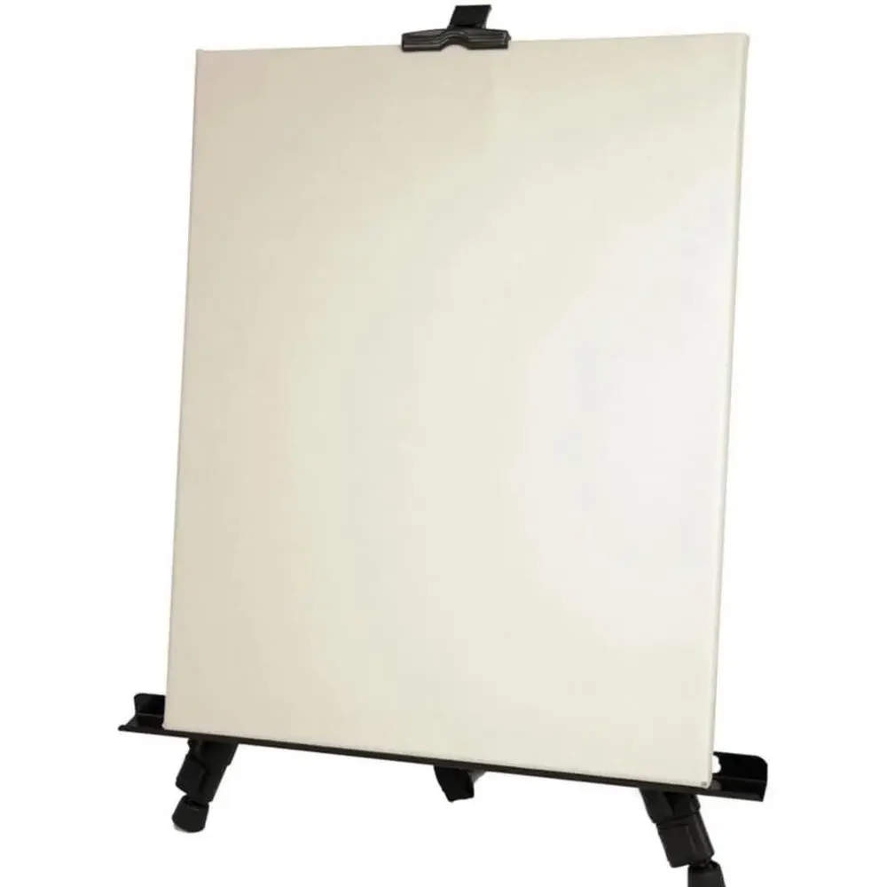 Folding Aluminum Easel Triangle Aluminum Easel Display Stand Silver Aluminum